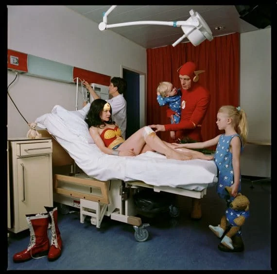 Wonder Woman series #011, wounded, 2007