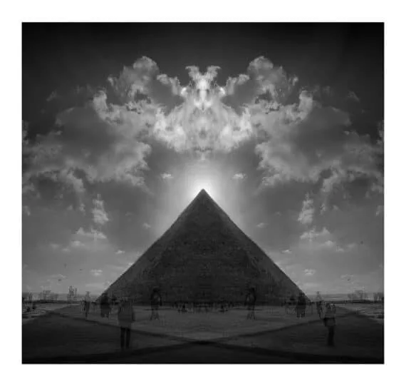 Egypt, Giza #1, print size 40x50cm