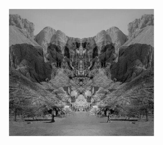 Egypt, Valley of the Kings, print size 80x80cm